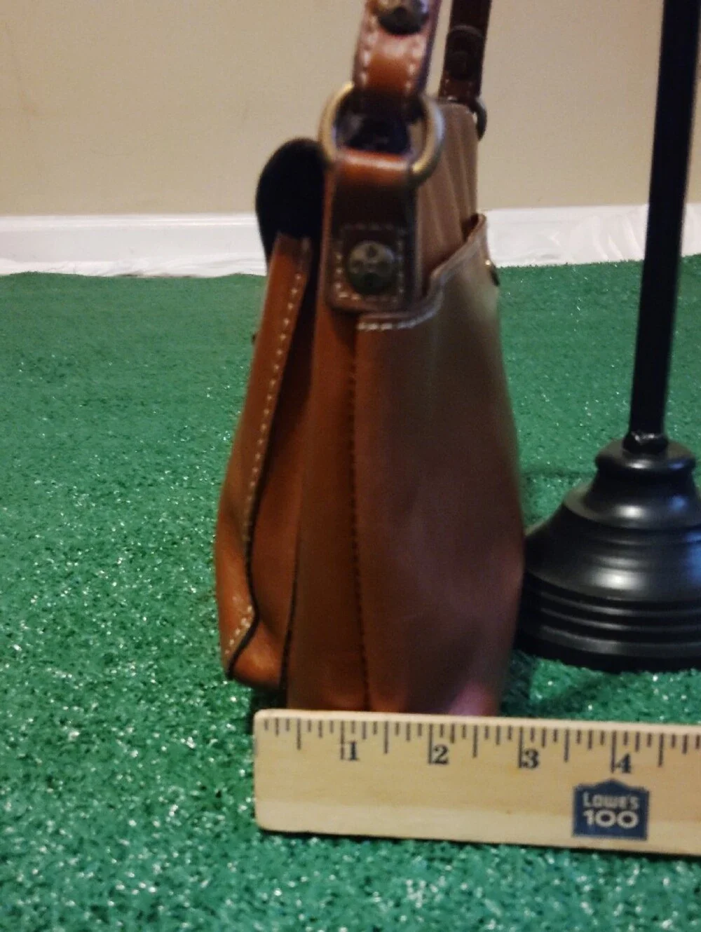Classic Brown Leather Crossbody Bag - Patricia Nash